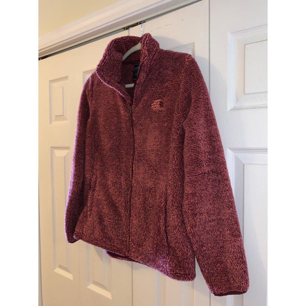 NORTH FACE Fuzzy Women’s Zip-Up Coat